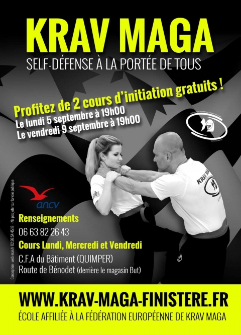 COURS D'ESSAI INITIATION DECOUVERTE KRAV MAGA