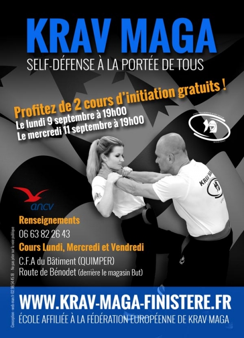 Cours d'initiation au Krav Maga à Quimper