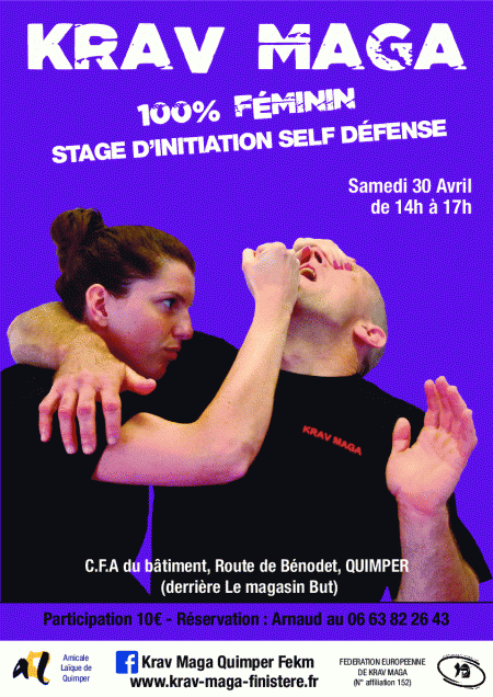 Stage De Krav Maga 100% Féminin à Quimper