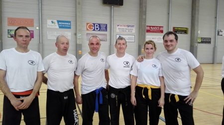 Stage de Krav maga à Nantes avec les club de ABKM - Préparation au combat avec Gilles Hassine 5ème Darga