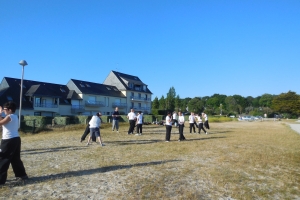 Cours de Kav Maga en plein air