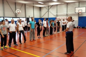 Premier cours pour les débutants au club de Krav Maga de Quimper