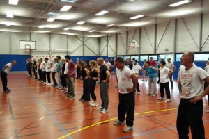 Premier cours pour les débutants au club de Krav Maga de Quimper