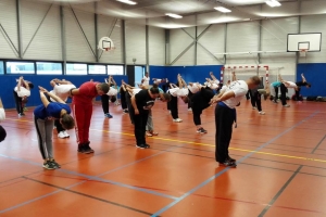 Premier cours pour les débutants au club de Krav Maga de Quimper