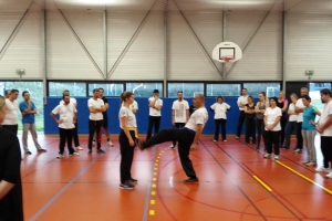 Premier cours pour les débutants au club de Krav Maga de Quimper