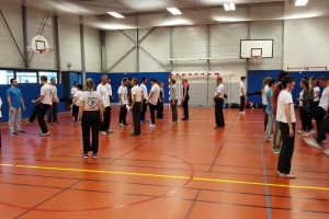 Premier cours pour les débutants au club de Krav Maga de Quimper