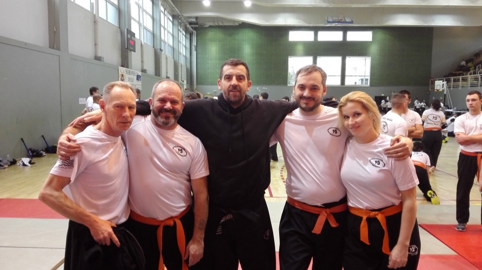 Avec David Allouche 4eme DARGA de Krav Maga